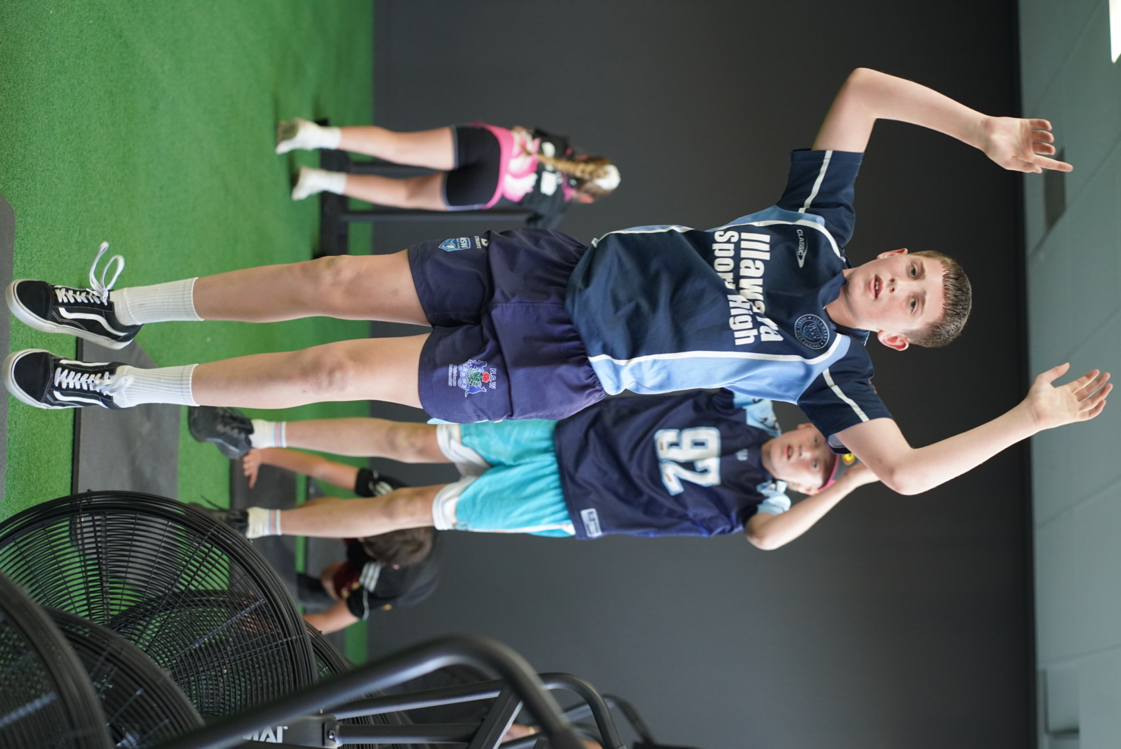 Athlete jumping at Rep Ready